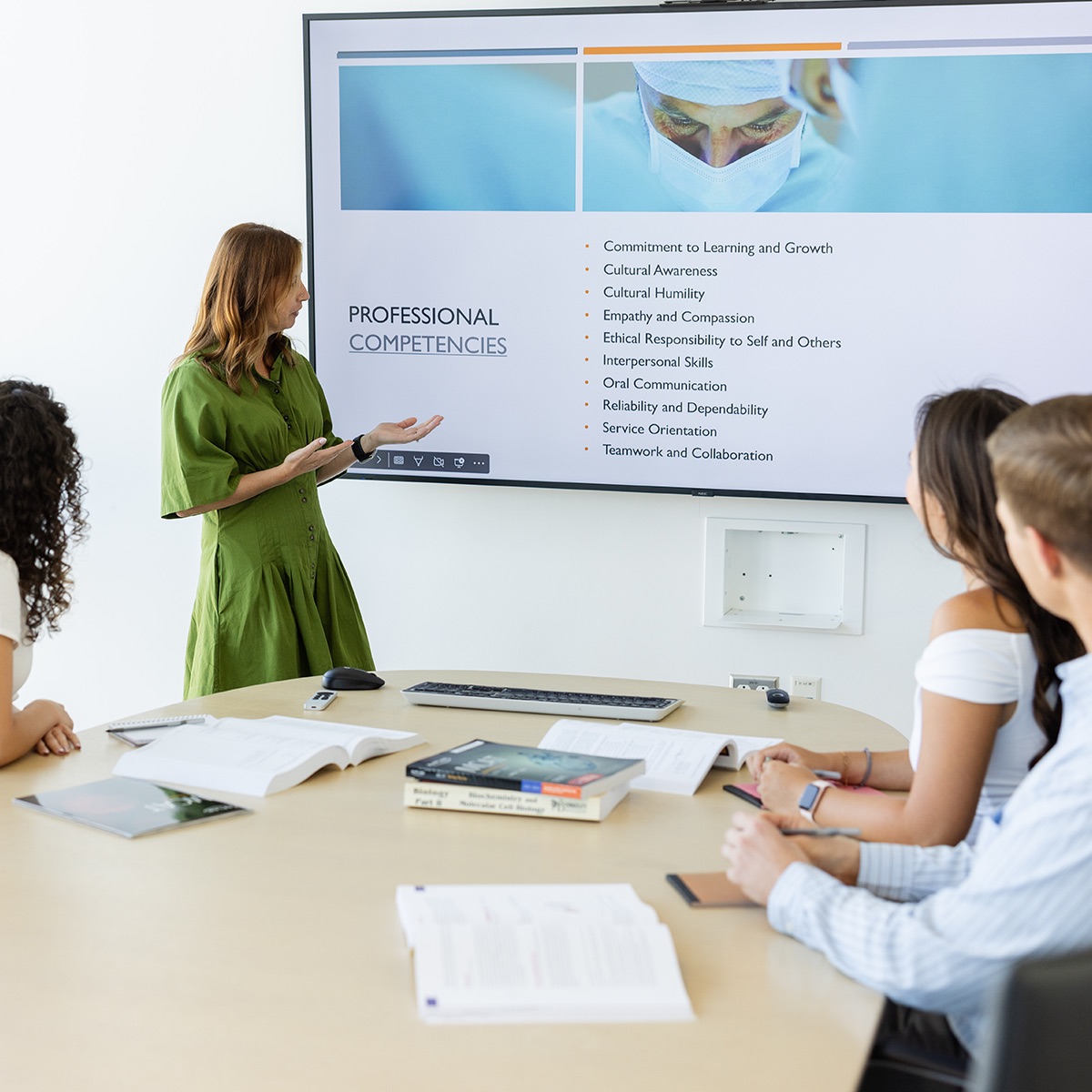 students in classroom